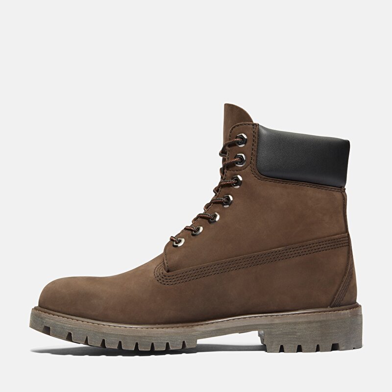 Erkek Kahverengi Timberland Premium 6 İnç Su Geçirmez Bot