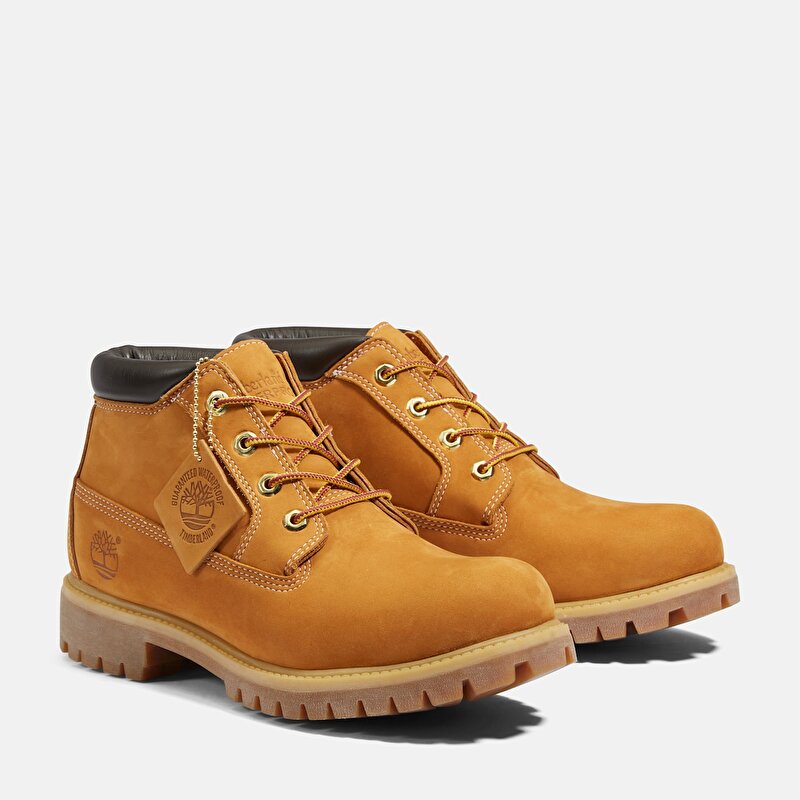 Erkek Sarı Timberland Premium Su Geçirmez Chukka Bot