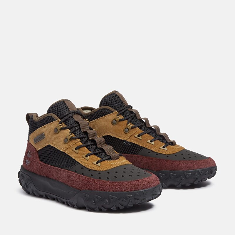 Erkek Siyah/Bordo GreenStride™ Motion 6 Spor Ayakkabı