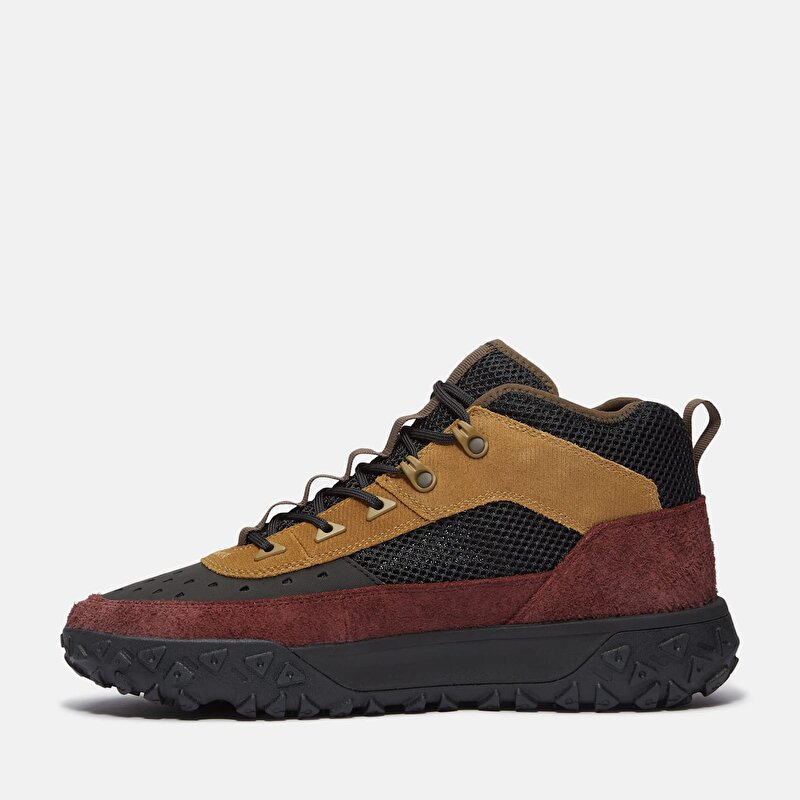 Erkek Siyah/Bordo GreenStride™ Motion 6 Spor Ayakkabı