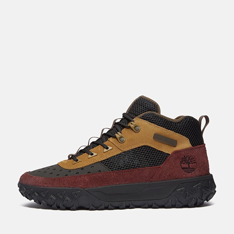 Erkek Siyah/Bordo GreenStride™ Motion 6 Spor Ayakkabı