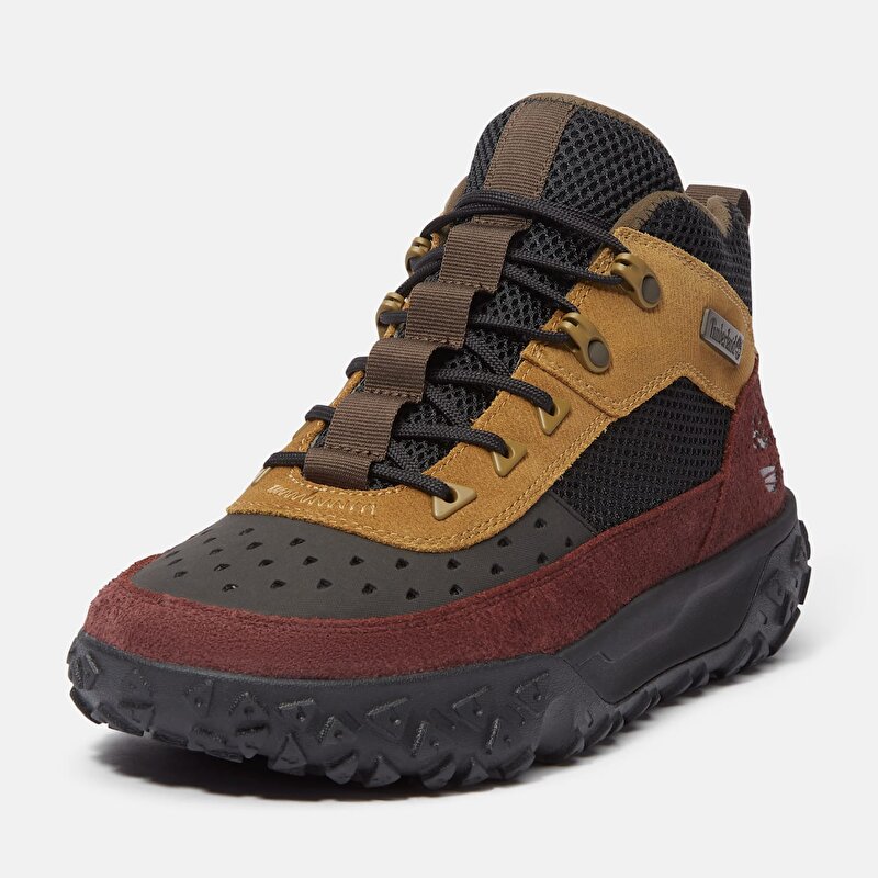 Erkek Siyah/Bordo GreenStride™ Motion 6 Spor Ayakkabı