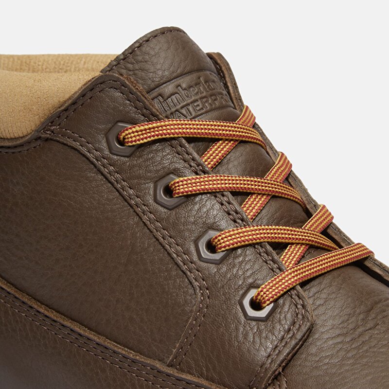 Erkek Koyu Kahverengi Timberland® Premium Su Geçirmez Chukka Bot