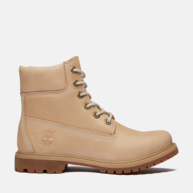 Kadın Bej Timberland® Premium 6 İnç Su Geçirmez Bot