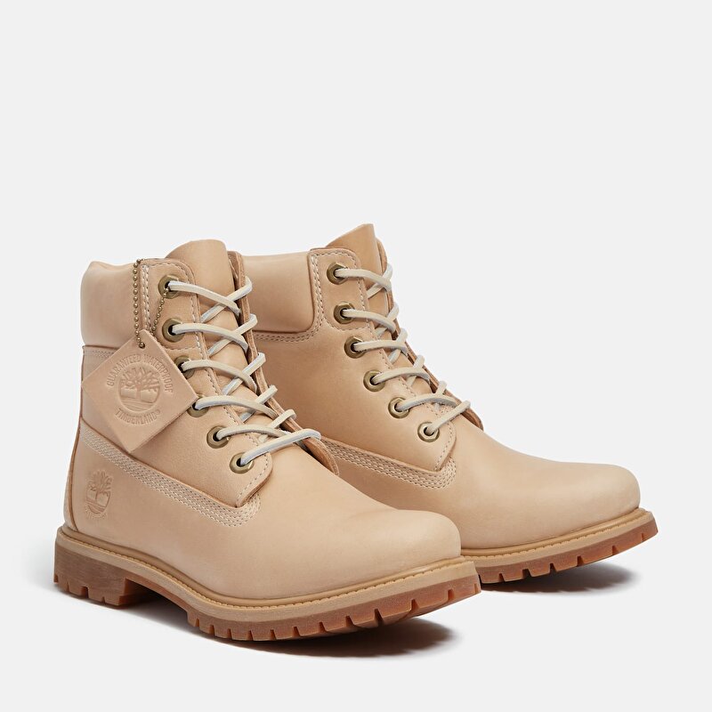 Kadın Bej Timberland® Premium 6 İnç Su Geçirmez Bot