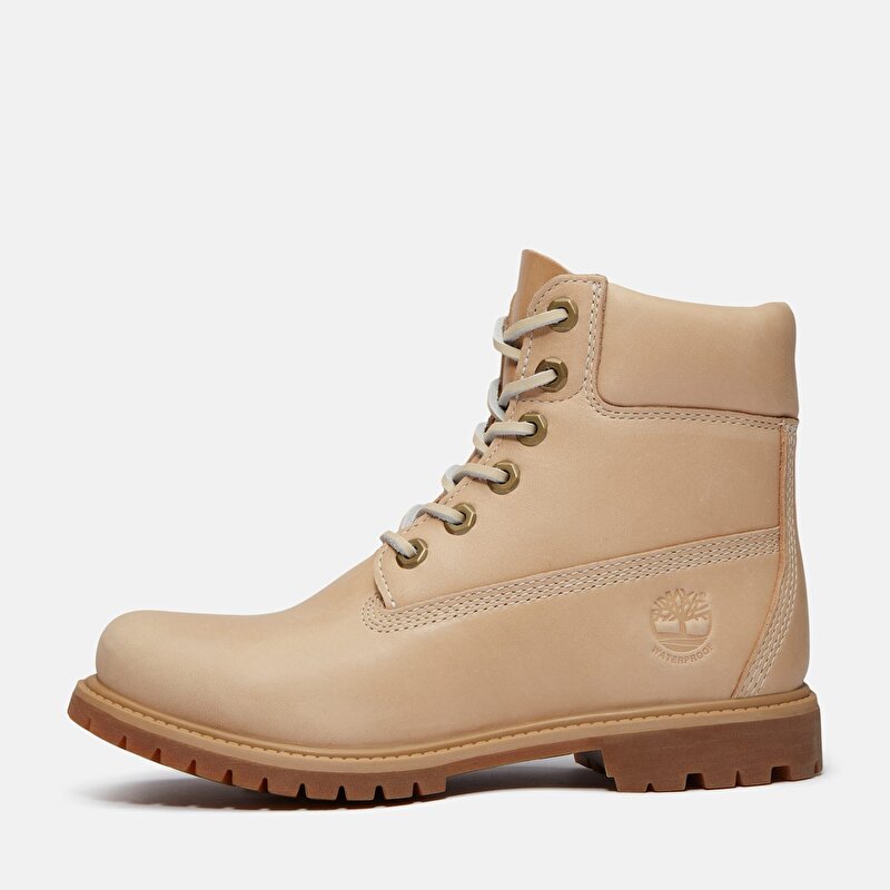 Kadın Bej Timberland® Premium 6 İnç Su Geçirmez Bot