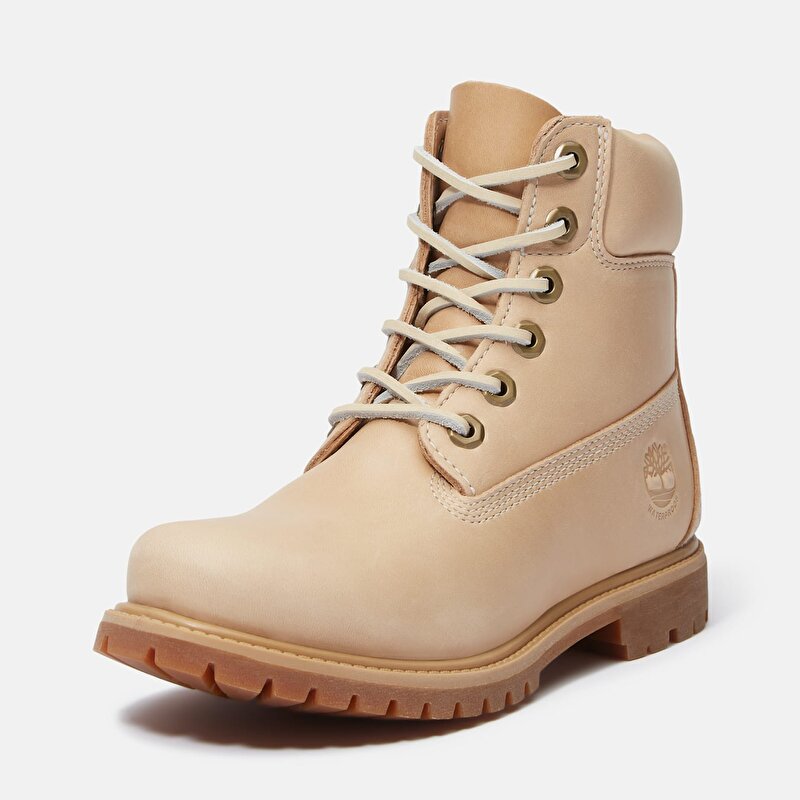 Kadın Bej Timberland® Premium 6 İnç Su Geçirmez Bot