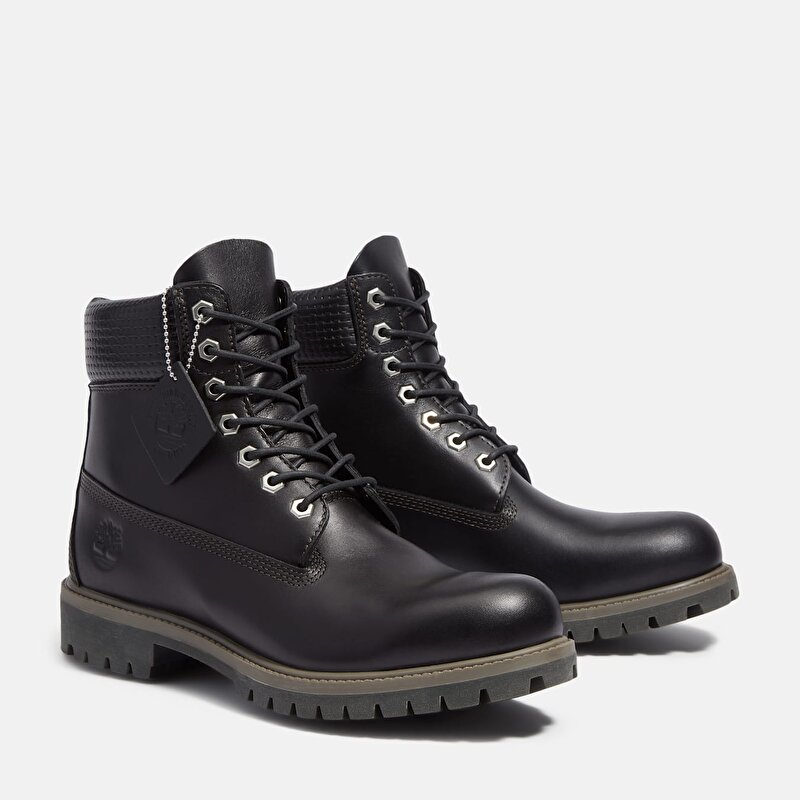Erkek Siyah Timberland® Premium 6 İnç Su Geçirmez Bot