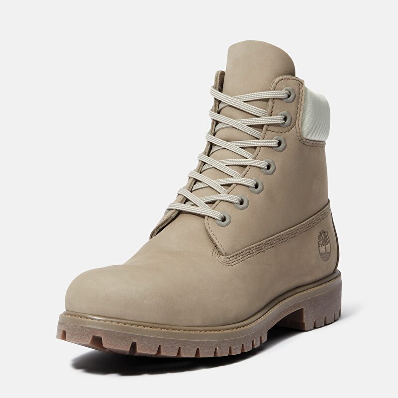 Erkek Koyu Gri Timberland® Premium 6 İnç Su Geçirmez Bot