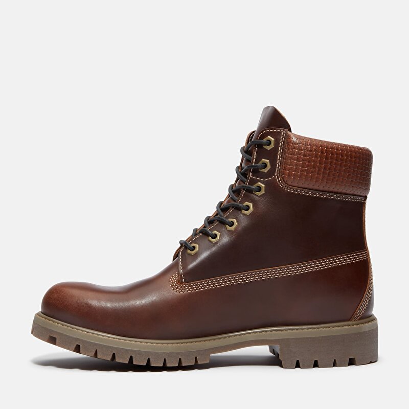 Erkek Kahverengi Timberland® Premium 6 İnç Su Geçirmez Bot