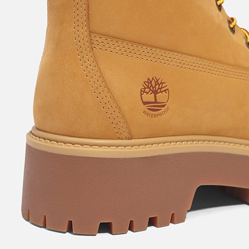 Kadın Sarı Stone Street Sıcak Tutan Astarlı Su Geçirmez Platform Bot