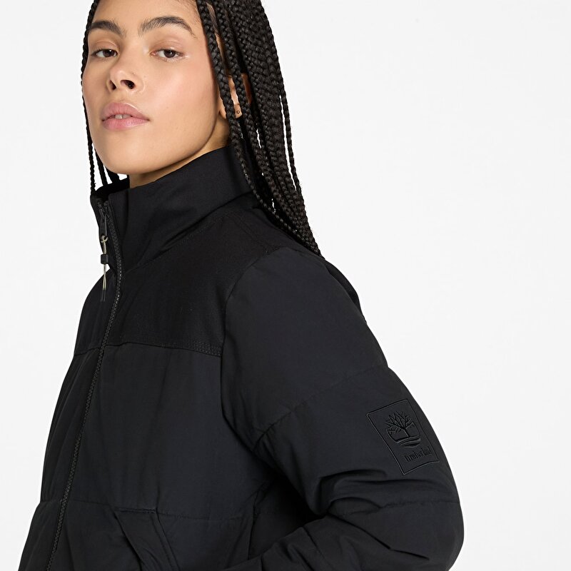 Kadın Siyah Welch Mountain Sentetik Yalıtımlı Şişme Mont