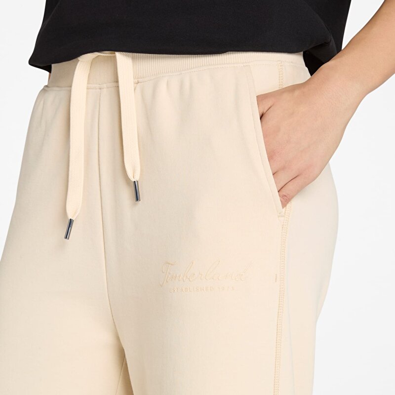 Kadın Bej Lush Comfort Palazzo Pantolon