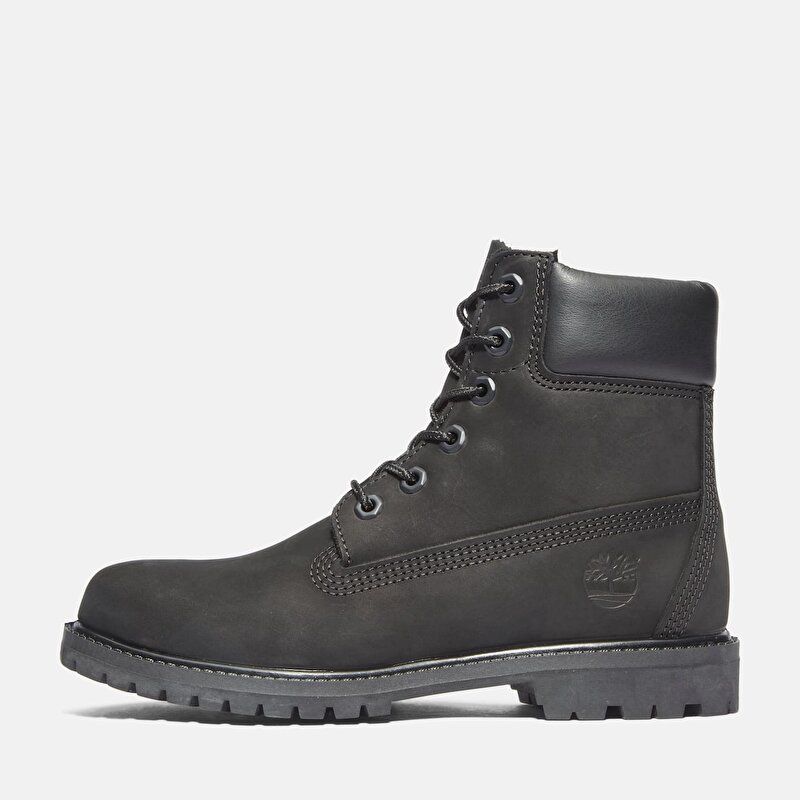 Kadın Siyah Timberland® Premium 6 İnç Su Geçirmez Bot
