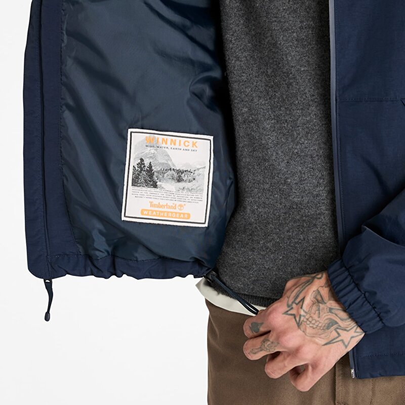 Erkek Koyu Mavi Winnick Su Geçirmez Yalıtımlı Mont