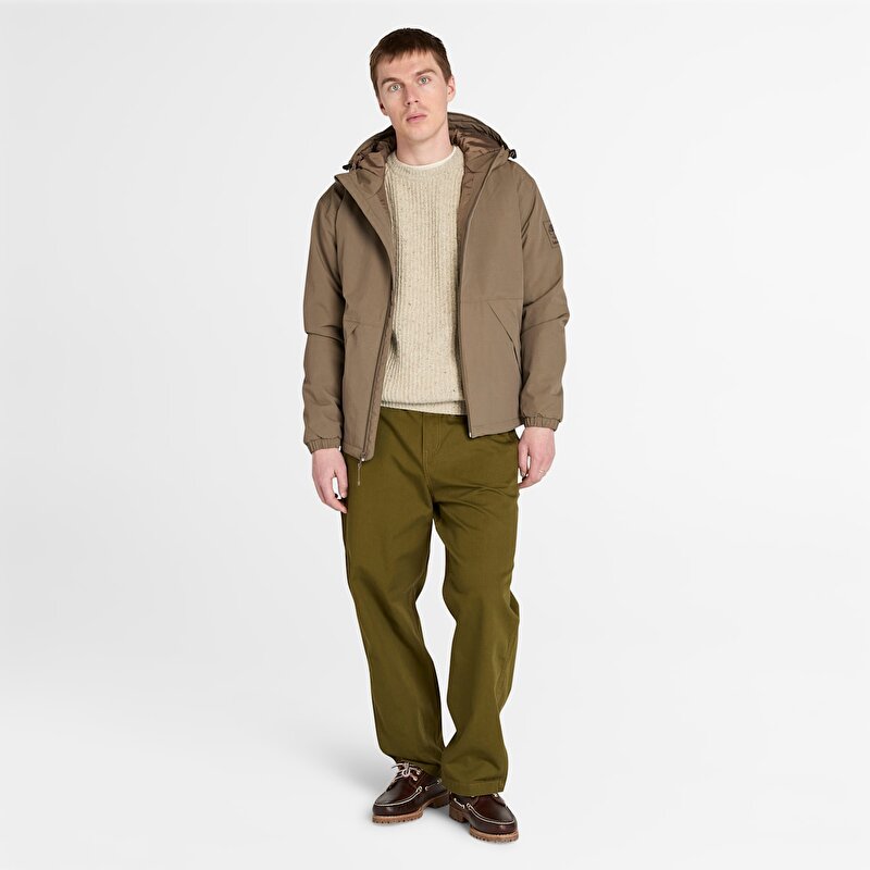 Erkek Kahverengi Winnick Su Geçirmez Yalıtımlı Mont