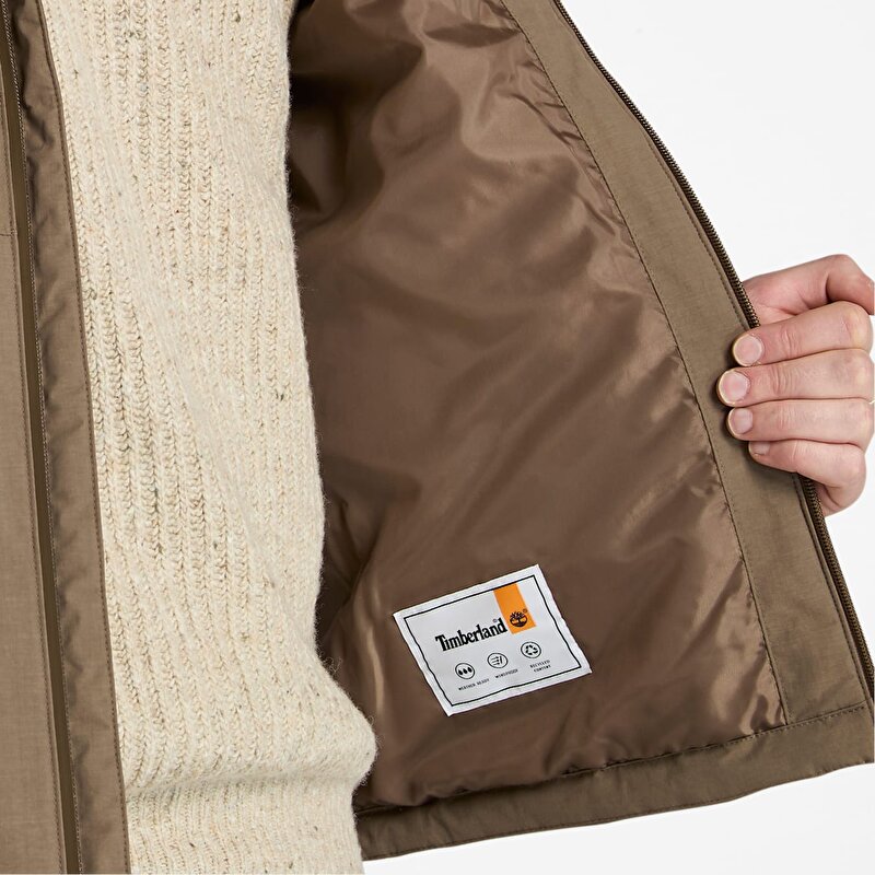 Erkek Kahverengi Winnick Su Geçirmez Yalıtımlı Mont