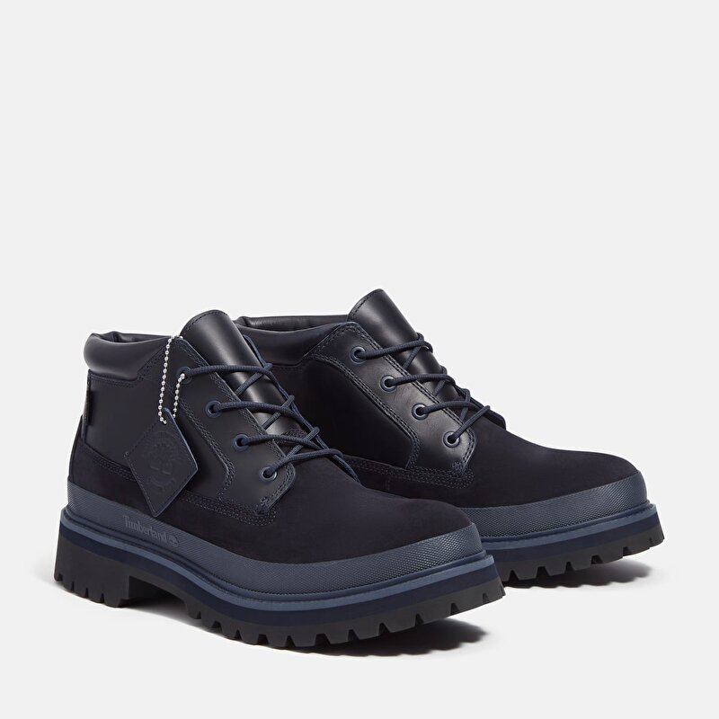 Erkek Koyu Mavi Timberland® Premium GORE-TEX Chukka Bot
