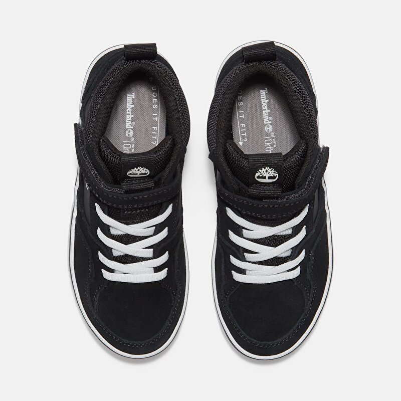 Çocuk Siyah Stone Jump Boğazlı Spor Ayakkabı