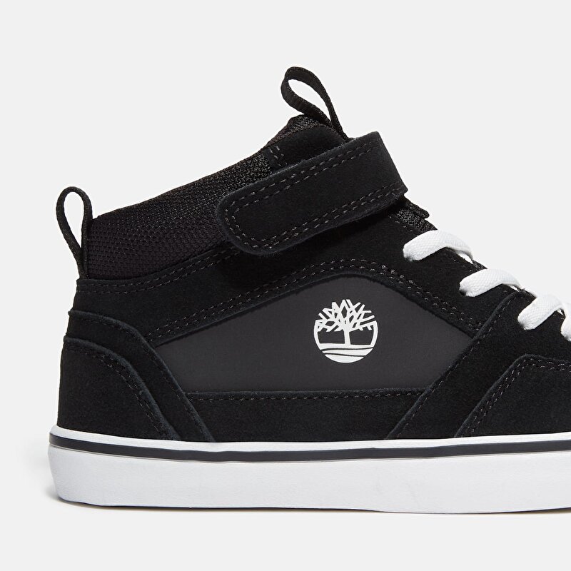 Çocuk Siyah Stone Jump Boğazlı Spor Ayakkabı