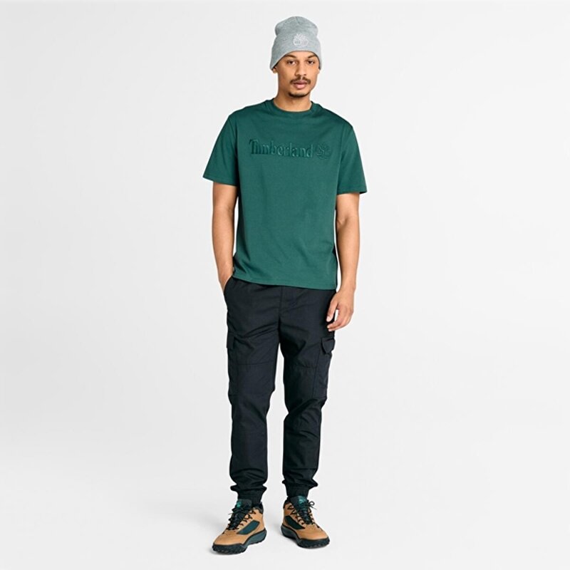 Erkek Siyah Brookline Ripstop Utility Cargo Jogger Pantolon