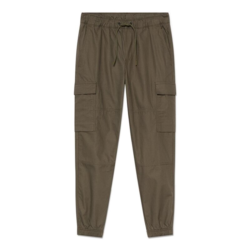 Erkek Yeşil Brookline Ripstop Utility Cargo Jogger Pantolon