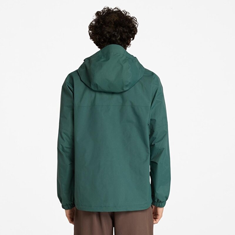 Erkek Koyu Yeşil Jenness Mobi Flex Tech 2L Su Geçirmez Mont