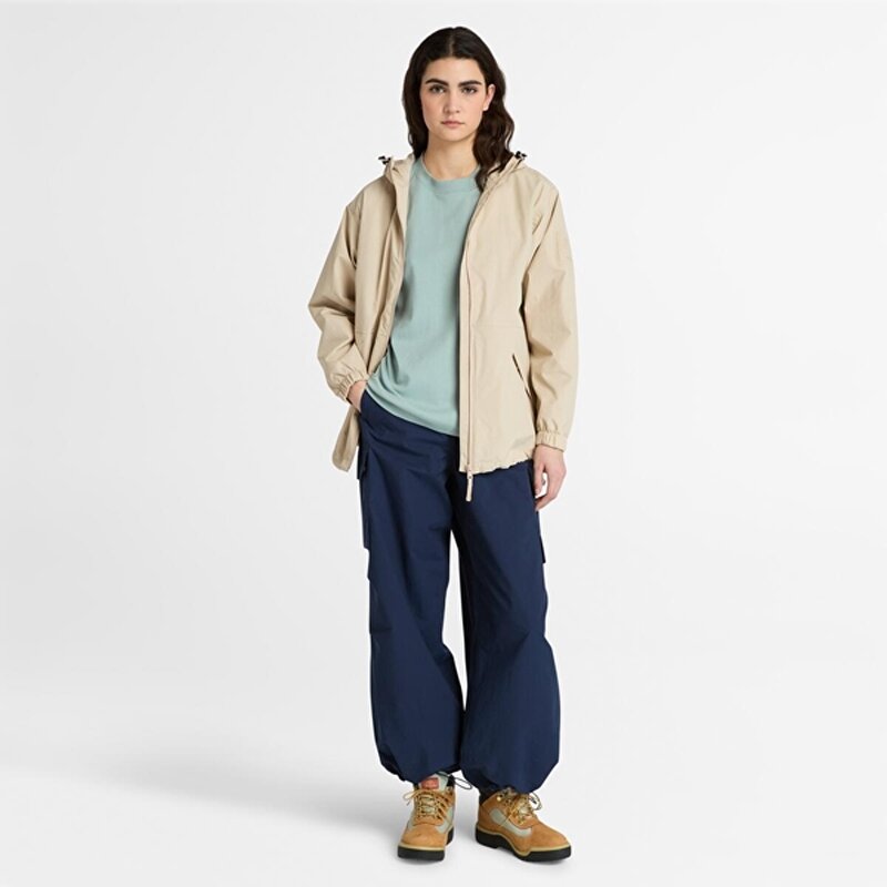 Kadın Bej Winnick Su Geçirmez Shell Mont