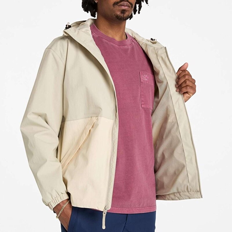 Erkek Gri-Bej Winnick Su Geçirmez Katmanlı Mont