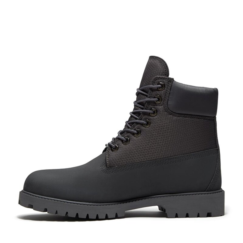 Erkek Koyu Gri Nubuk Timberland® Premium 6 Inch Su Geçirmez Bot