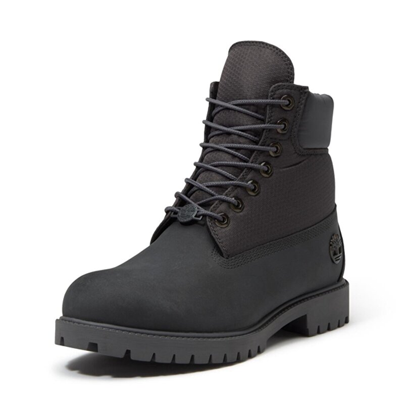 Erkek Koyu Gri Nubuk Timberland® Premium 6 Inch Su Geçirmez Bot
