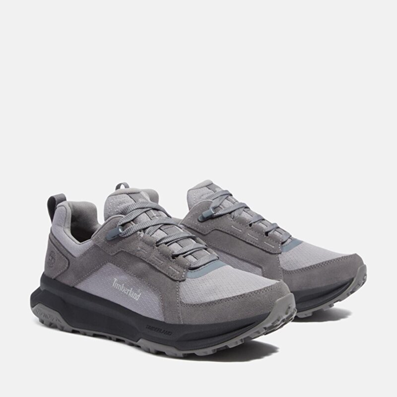 Erkek Gri Süet Motion Ledge Su Geçirmez Spor Ayakkabı