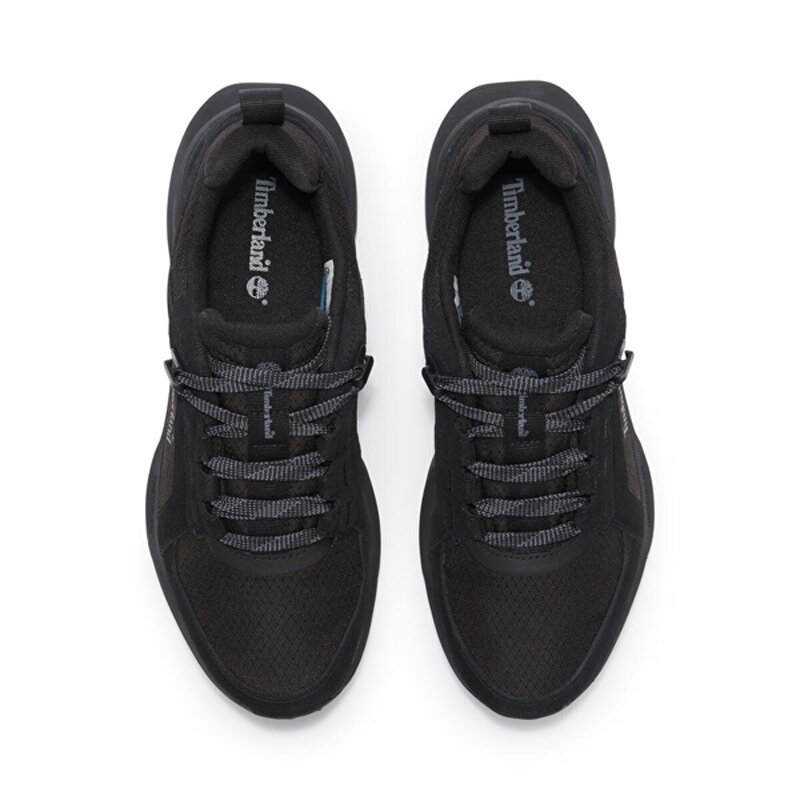 Erkek Siyah Süet Motion Ledge Su Geçirmez Spor Ayakkabı