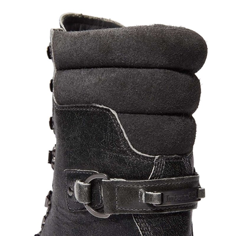 Erkek Koyu Gri Vibram Su Geçirmez Bot