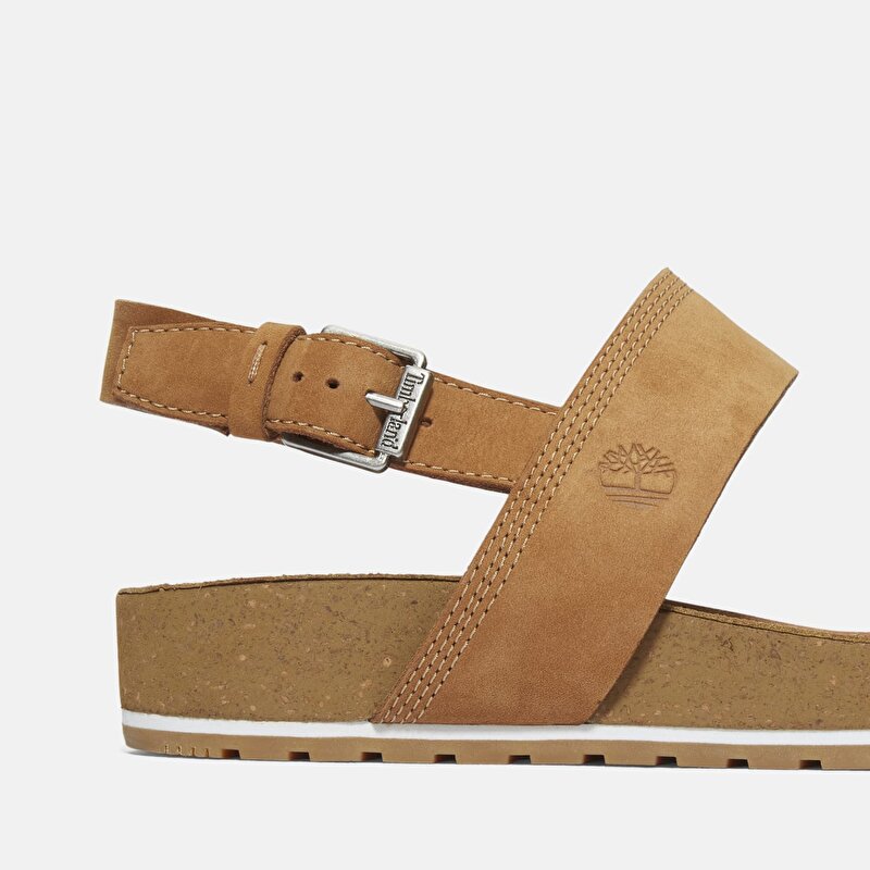 Kadın Malibu Waves Çift Askılı Kahverengi Sandalet