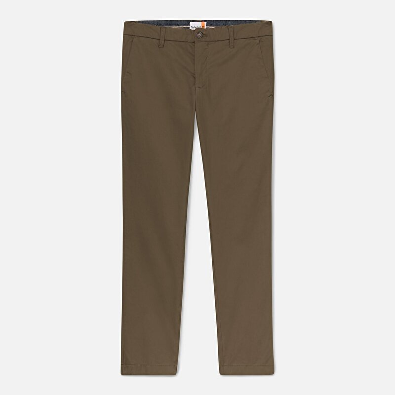 Erkek Sargent Lake Stretch Yeşil Chino Pantolon