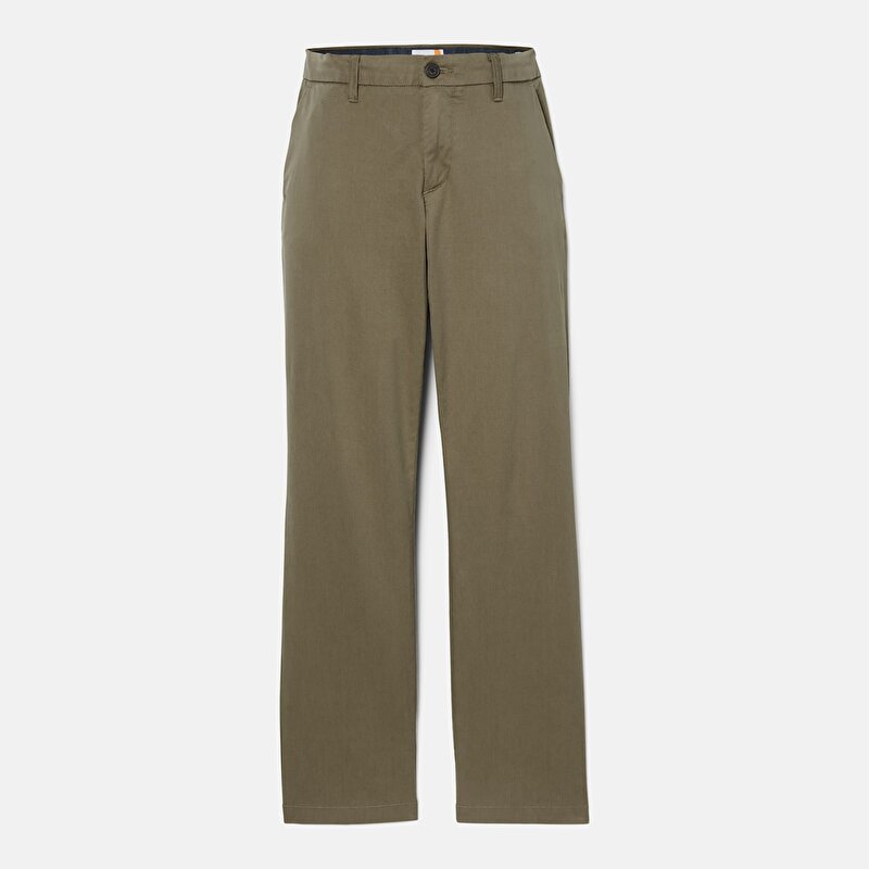 Erkek Squam Lake Twill Yeşil Chino Pantolon