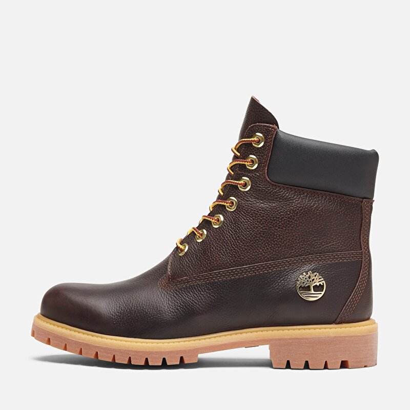 Erkek Timberland® Premium 6-Inch Su Geçirmez Kahverengi Bot