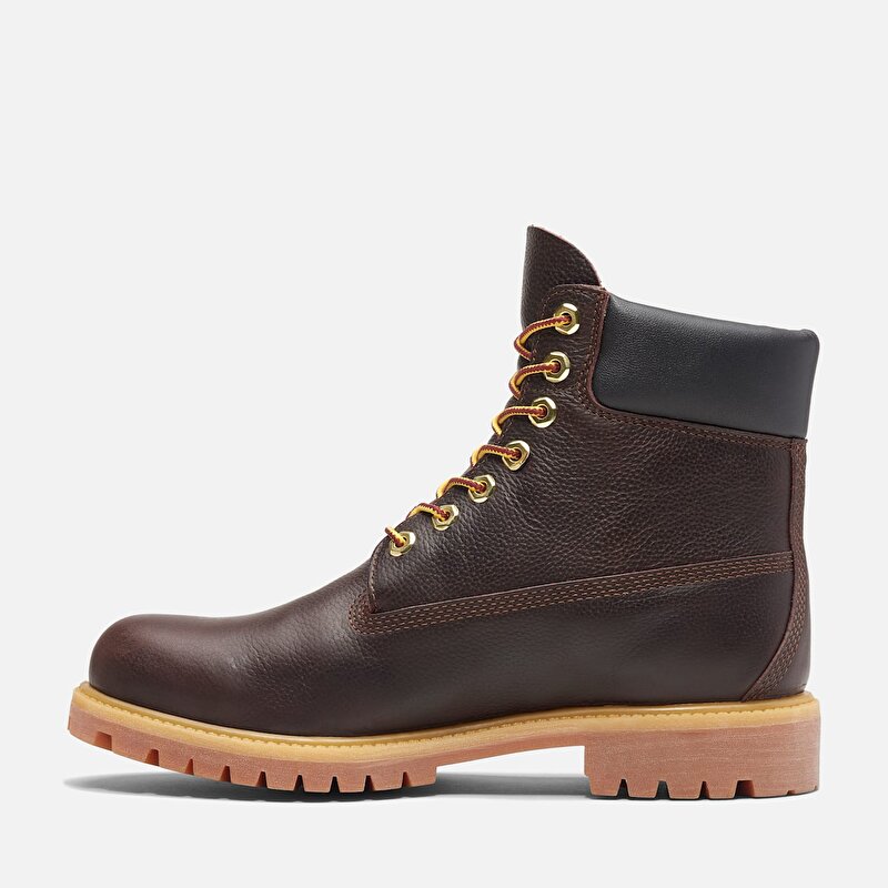 Erkek Timberland® Premium 6-Inch Su Geçirmez Kahverengi Bot