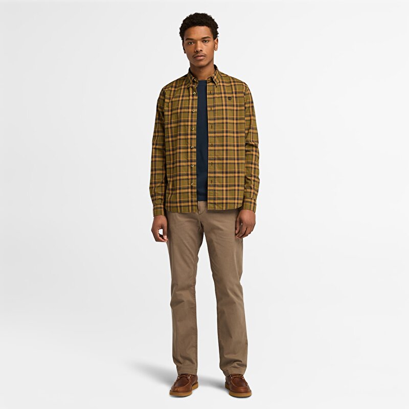 Erkek Dunstan River Lacivert Tişört