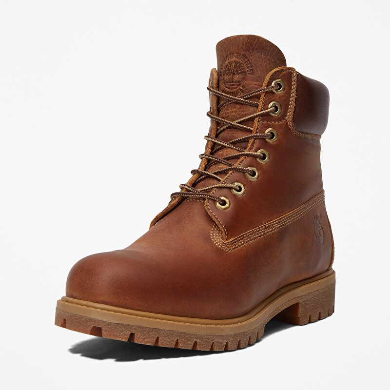 Erkek Timberland® Premium 6 Inch Su Geçirmez Kahverengi Bot