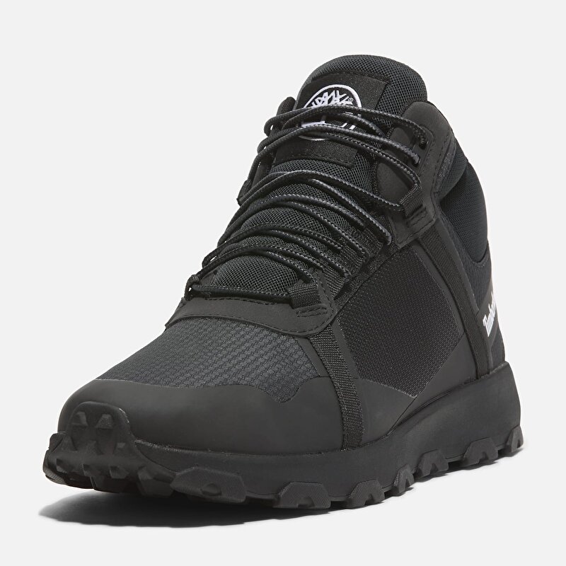 Erkek Winsor Trail Bilekli Su Geçirmez Siyah Spor Ayakkabı