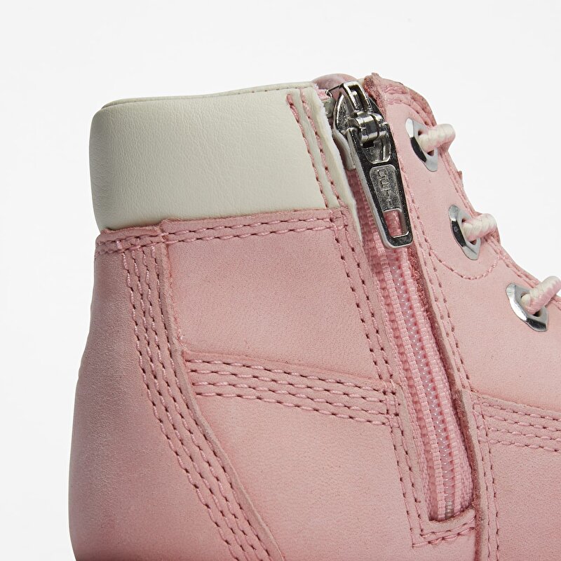 Küçük Çocuk Pokey Pine Pofuduk Boğazlı Fermuarlı Pembe Bot