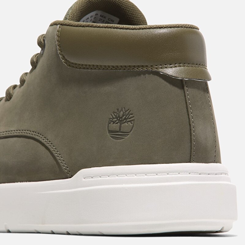 Erkek Seneca Bay Boğazlı Bağcıklı Yeşil Spor Ayakkabı