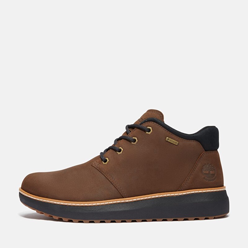 Erkek Hudson Road Gore-Tex® Koyu Kahverengi Chukka Bot
