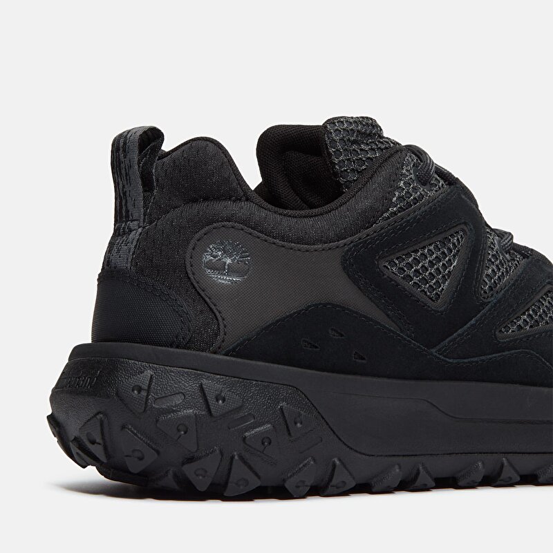 Erkek Siyah GreenStride™ Motion 6 Bileksiz ve Bağcıklı Trainer