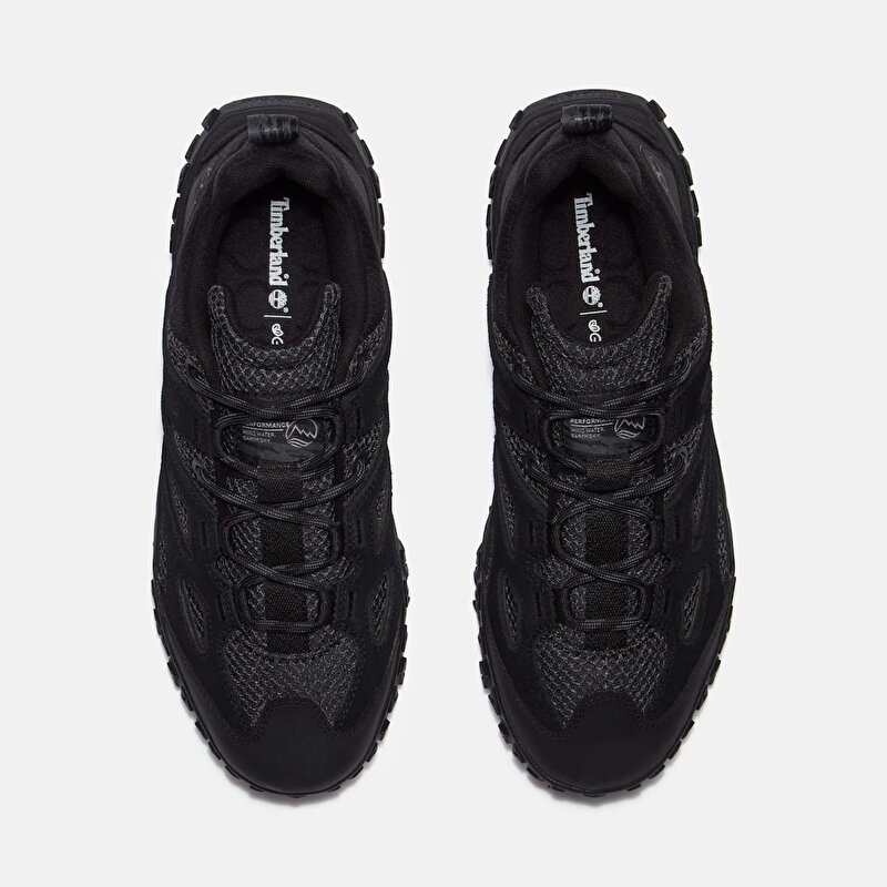 Erkek Siyah GreenStride™ Motion 6 Bileksiz ve Bağcıklı Trainer