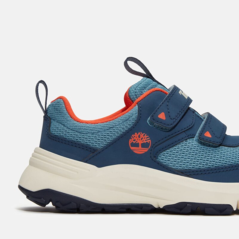 Çocuk Motion Access Bileksiz ve Cırtcırtlı Mavi Spor Ayakkabı