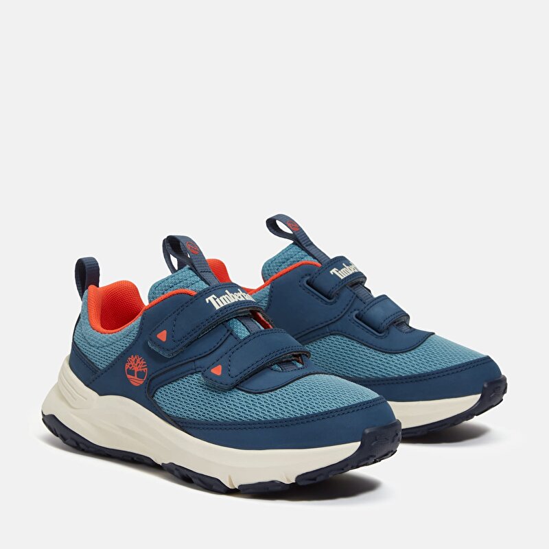 Çocuk Motion Access Bileksiz ve Cırtcırtlı Mavi Spor Ayakkabı