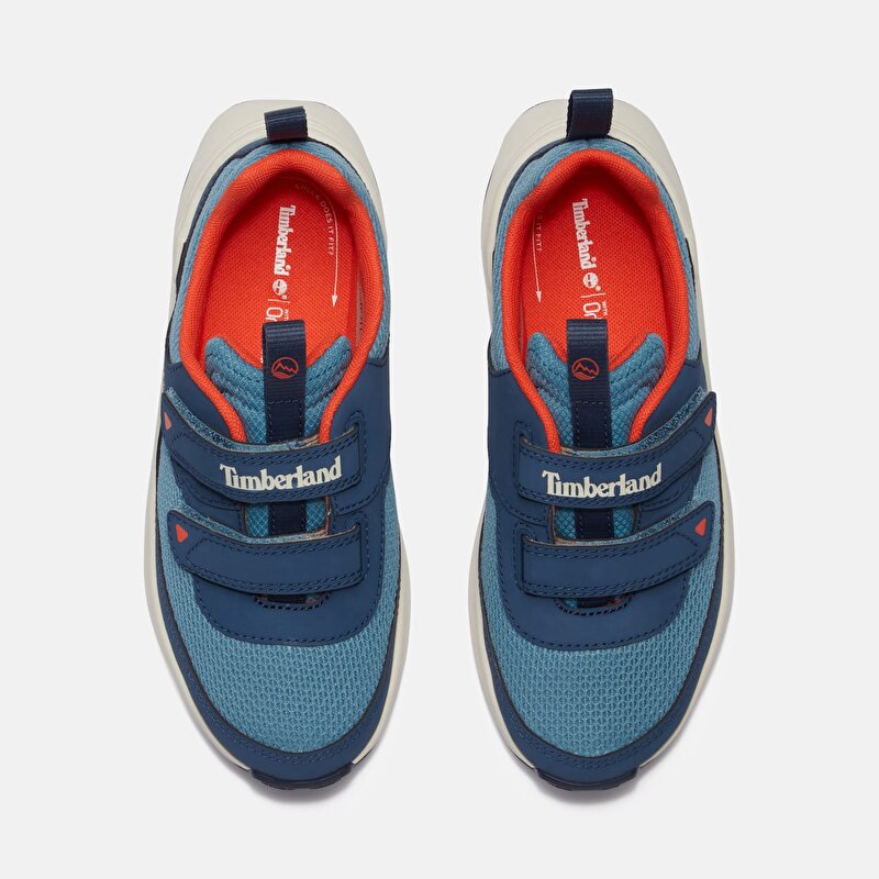 Çocuk Motion Access Bileksiz ve Cırtcırtlı Mavi Spor Ayakkabı